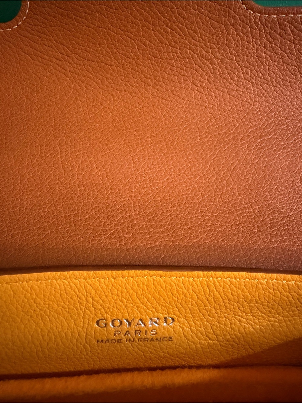 Goyard Saigon Mini Souple Crossbody Top Handle Bag | Full Set + | Like New - Picture 5 of 11